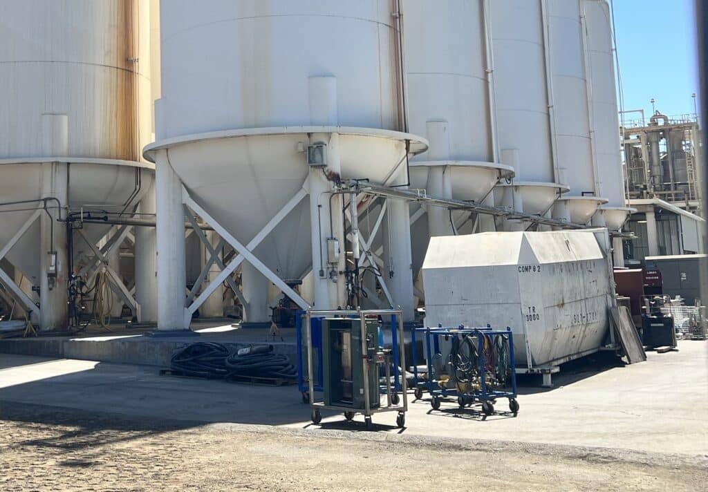 Gulf Coast Combustion coating cure heat treating on-site